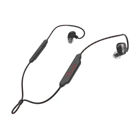 Fender Puresonic Premium Wireless Earbuds, Gray