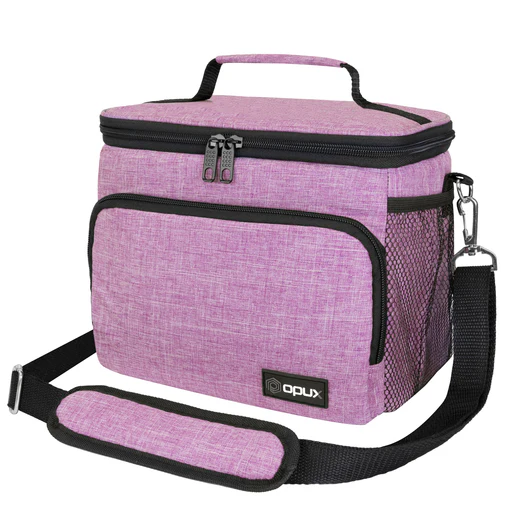 Front Pocket Insulated Leakproof Lunch Box - 14 Cans