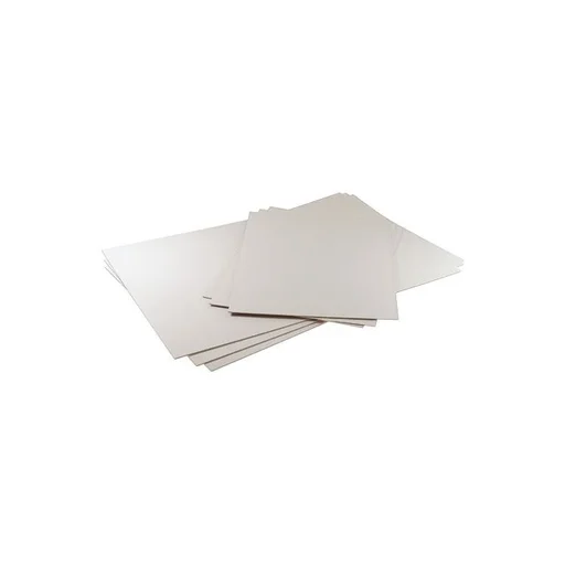 6" X 8" Double Sided White Backing Board 25 Pack Bacm6