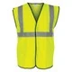 Sas Safety 690-1210 Yellow Polyester Mesh Class 2 Safety Vest, X-large