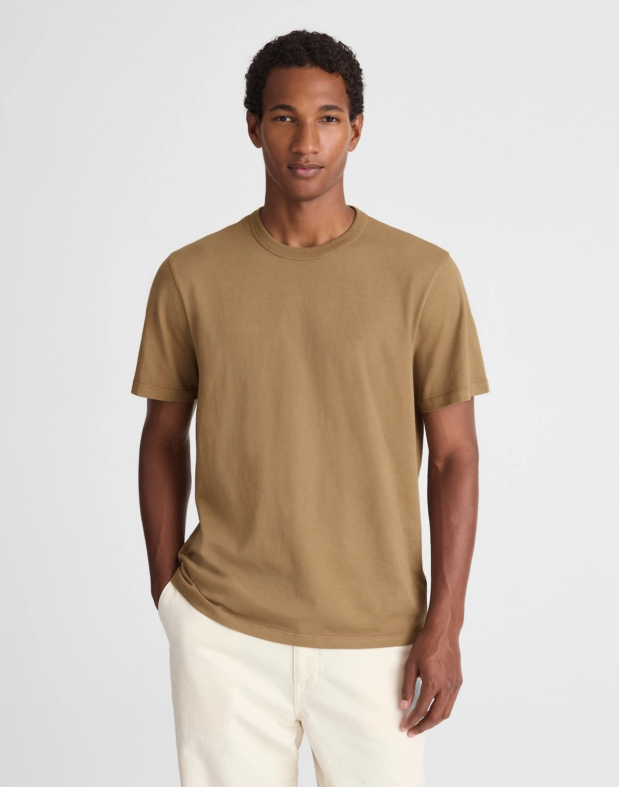 Garment-dyed Allday Crewneck Tee