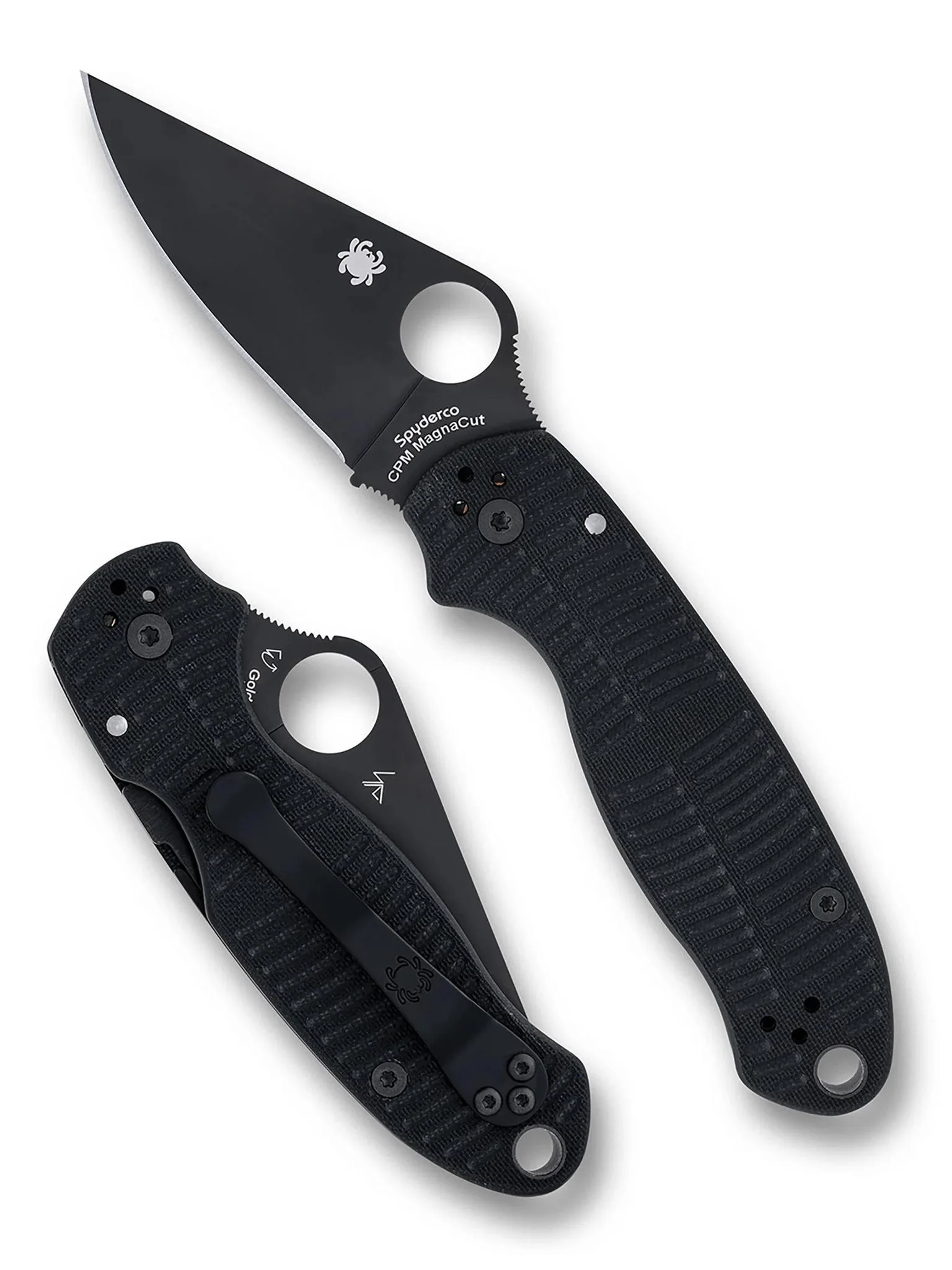 Spyderco Para 3 - Salt Blk G-10 / Blk Magnacut Pe