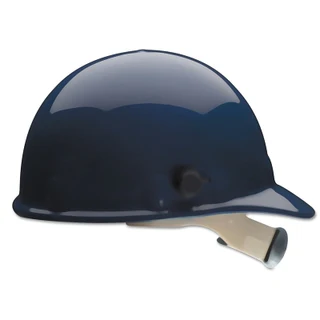 Honeywell E2 Hard Hats With Model 4000 Quick-lok Mounting System, Supereight, Dark Blue