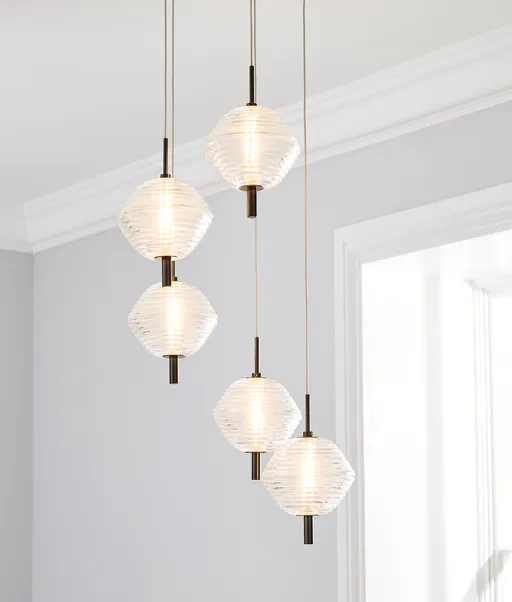 Orb Led 5 Light Cluster Ceiling Light