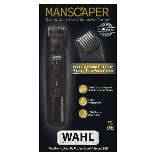 Wahl 6-piece Manscaper Body Grooming Kit