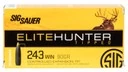 Sig Sauer E243th220 Elite Hunter Tipped 243 Win 90 Gr Controlled Expansion Tip 20 Per Box/ 10 Case