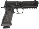 Sig Sauer P320v00410 P320 Spectre Comp Blkout Full Size Frame 9mm Luger 10+1, 4.60 Blk Nitride Threaded W/compensator Bbl, Blkout Cera Optic Ready/serrated Stainless Slide, Blk Frame W/beavertail & Pic Rail, Blkou, Pistol