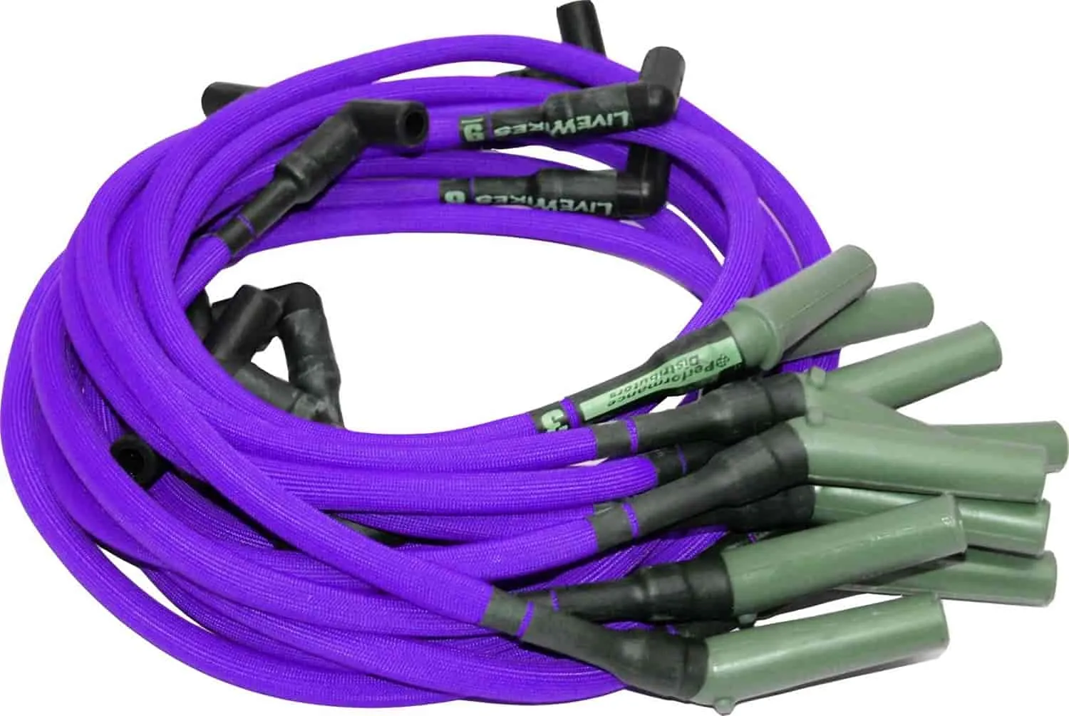 Dui C9069pr Plug Wires- Hei Term -purple-ford Inline 6-cyl.- 240-300 Cid