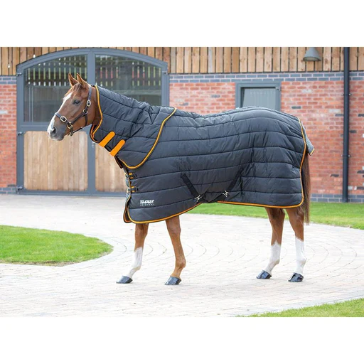 Shires Tempest Original 300 Stable Rug & Neck Set - Black/5'3