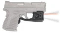 Crimson Trace 0157901 Ll-802 Laserguard Pro Black Red Laser Springfield Armory Xd-s