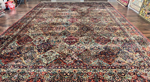Karastan Multicolor Panel Kirman Rug #717