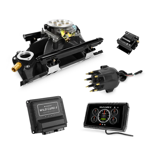 Wild Card 2 Efi - Top End Kits - Sbm Top End Kit With (black) Mopar 318/340/360 Manifold/500