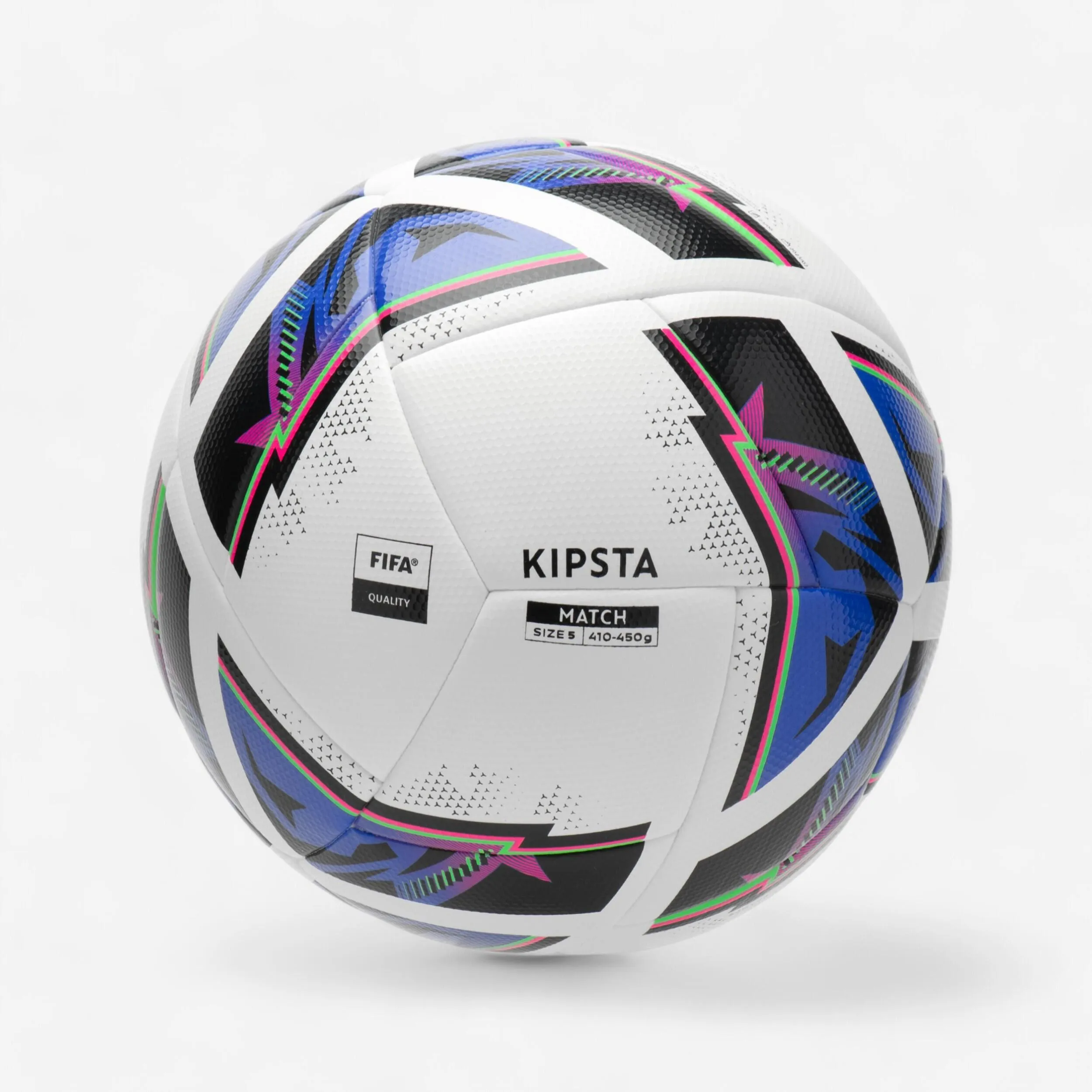 Size 5 Fifa Quality Football Hybrid 2 Match Ball - White