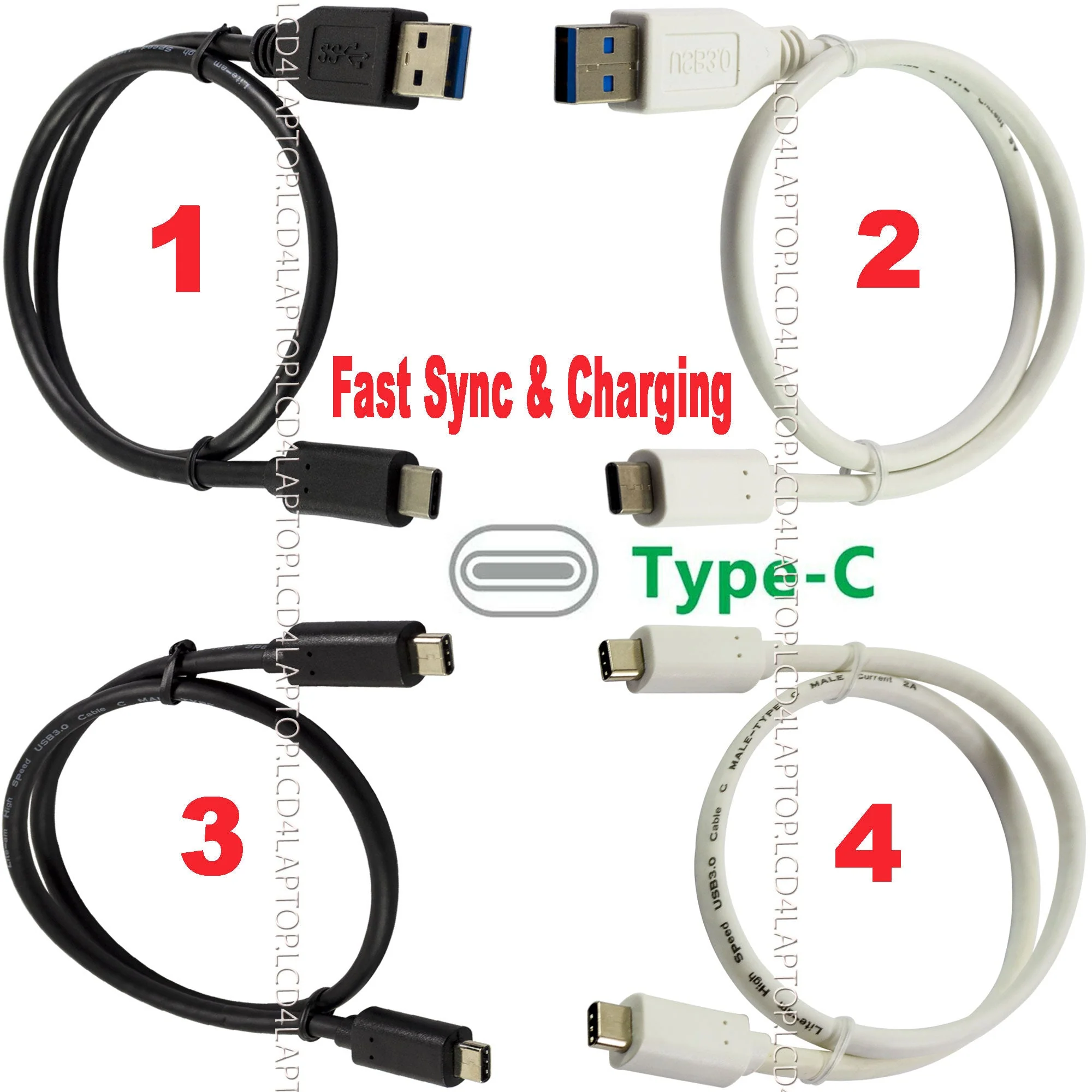 For Jbl Endurance Race Tws Usb C Charging Cable Fast Charge Type C Lead - Usb 3.0 To Type C White/2m