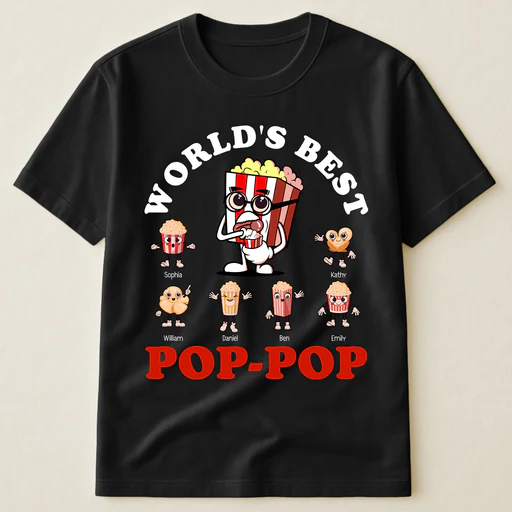 World's Best Pop-pop - Personalized Shirt - Pullover Hoodie/forest Green/xl