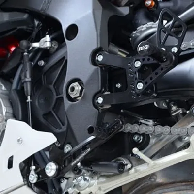 R&g Racing Motorcycle Adjustable Rearsets Rset27bk