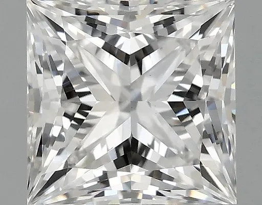 1.07 Carat Princess Shaped Ideal Cut Vvs2 Igi Certified Lab Grown Diamond