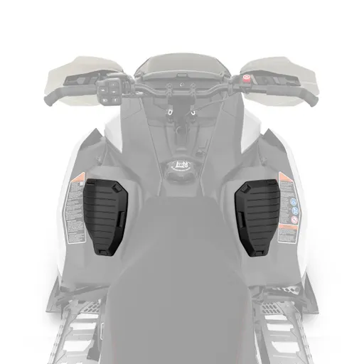 Ski-doo Trail Soft Knee Pads For Rev Gen5 (trail) (except Backcountry), Rev Gen4 16'' (except Backcountry, Summit And Freeride)