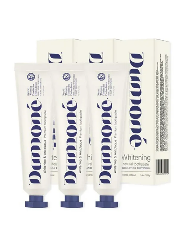 Duomone Brillant Lily Toothpaste (100g*3 Pieces) [white]