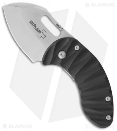 Boker Plus Nano Frame Lock Knife Black (1.875" Satin) 01bo600