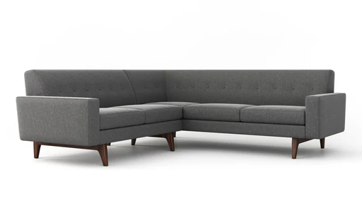 Tyler Sectional (115" X 115", Corner On Left) - Customer Own Materials/down Alternative/natural