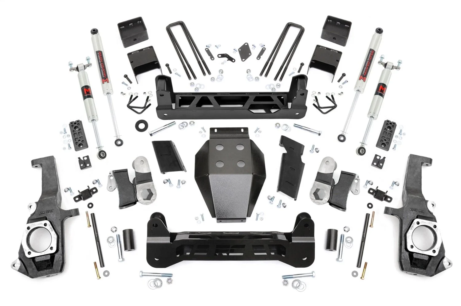 Rough Country 25340: 7.5 In. Lift Kit, Ntd, M1, Chevy/gmc 2500hd/3500hd (11-19)