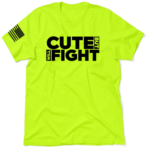 Cute Fight - Safety T-shirt - Pink/5x