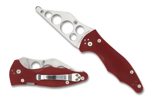 Spyderco Yojimbo 2 G-10 Red Trainer