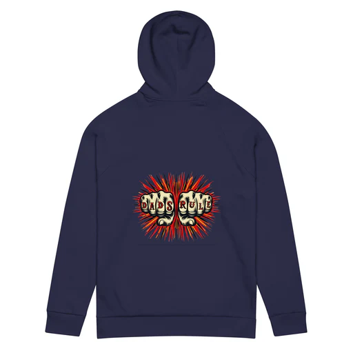Fierce Fatherhood – Statement Hoodie Gift - Navy/s