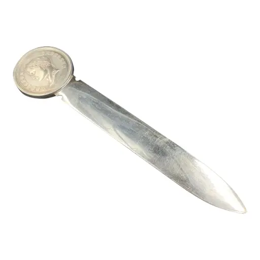Late 20th Century Christofle Silverplate Letter Opener