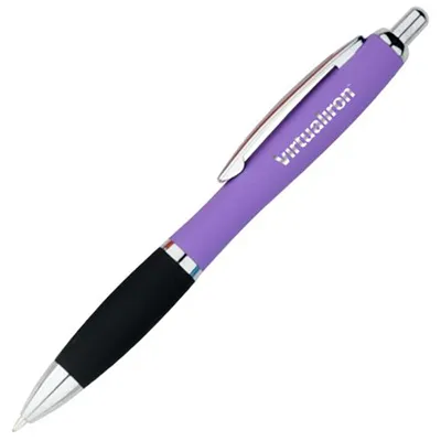 Custom Printed Victoria Soft Touch Metal Pen