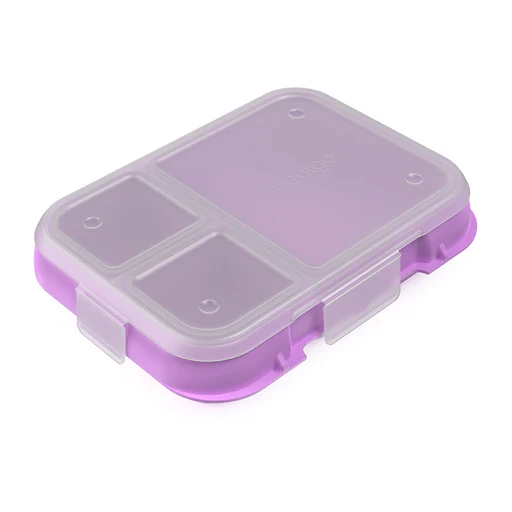 Bentgo Pop Tray With Transparent Cover - Periwinkle/pink