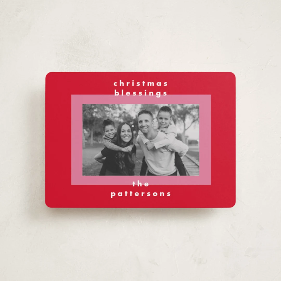 Colorblock Holiday Petite Cards By Ak Graphics