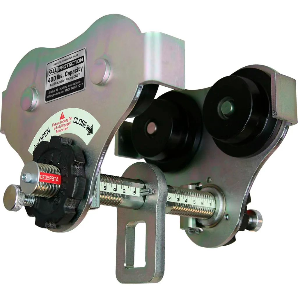 Oz Lifting Oz05pbta-mr Push Beam Trolley 1/2 Ton Capacity