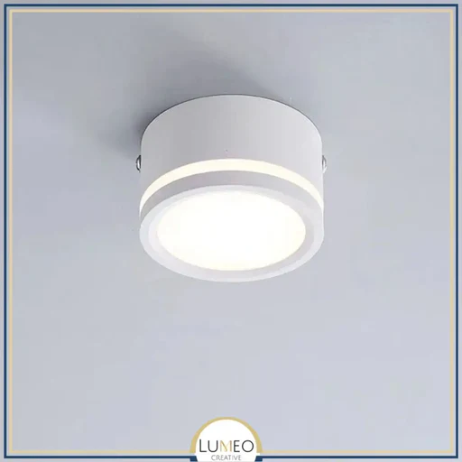 Spot Led Plat Design | 7w/blanc/blanc Neutre