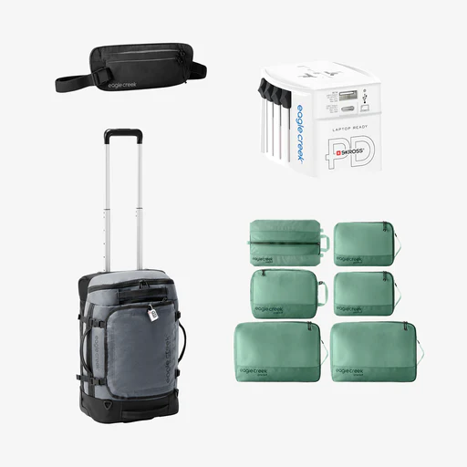 International Bundle - Charcoal/willow Green/black