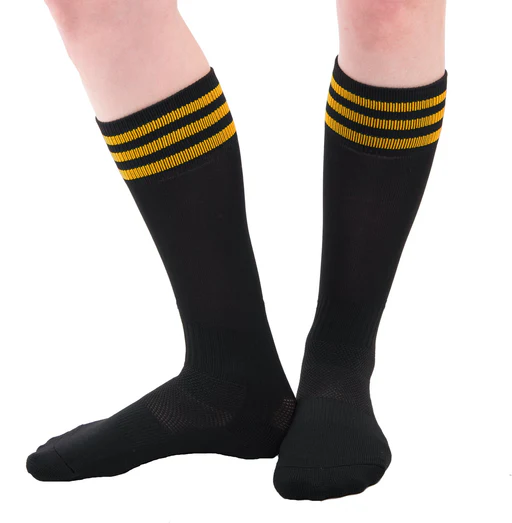 Unisex Classic Knee-high Tube Socks For Sports, Costumes Or Everyday Wear - White/green/6pk Small/medium