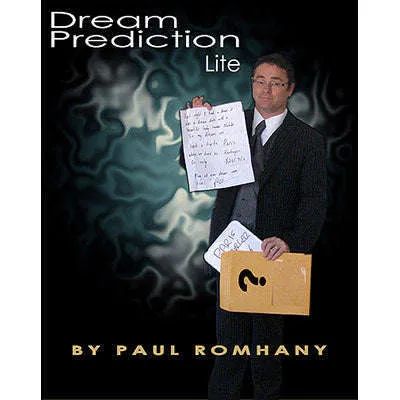 Dream Prediction Lite (book, Dvd, Props) By Paul Romhany