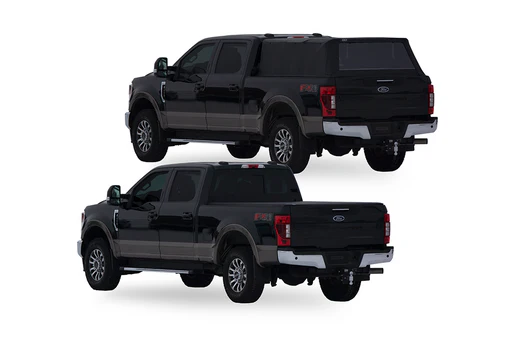 Düha Fas-top® | Fits 2015-2026 Ford F-150 - 8'/tonneau Cover Only/anodized Black Coating