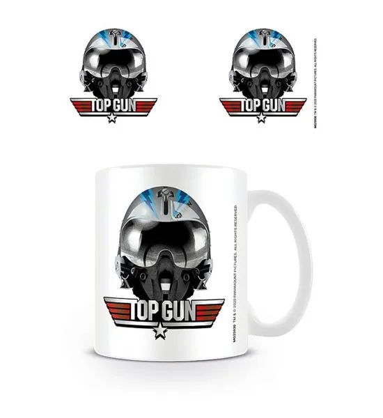 Top Gun: Iceman Helmet White Ceramic Mug (11oz/315ml) Preorder