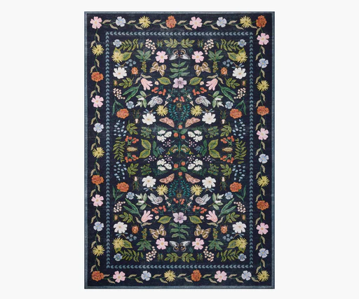 Canopy Curio Printed Rug - Charcoal - 7'.6" X 9'.6"