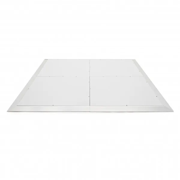 2m X 2m Portable Dance Floor White Finish