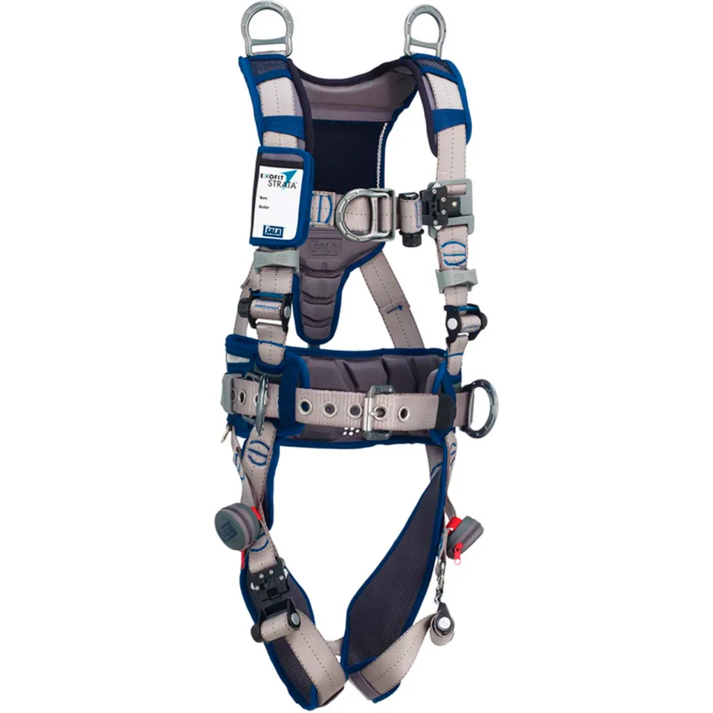 3m Dbi-sala Exofit Strata Harness Back/front/shoulder/side D-ring Xl 1112458