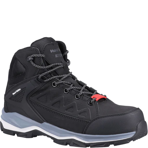 Hard Yakka Men Atomic Pr Hybrid Side Zip Safety Boot - Black/uk 14