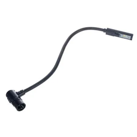 Littlite Xr-4-led Series Low Intensity 12" Led Gooseneck Lamp With 4-pin Right Angle Xlr Connector