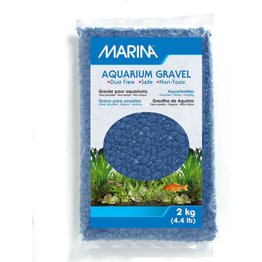 Marina Decorative Aquarium Gravel Blue - 450g