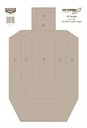 Birchwood Casey 37018 Eze-scorer Ipsc Hanging Universal 12 In X 18 In Tan 100 Per Pkg Paper Targets