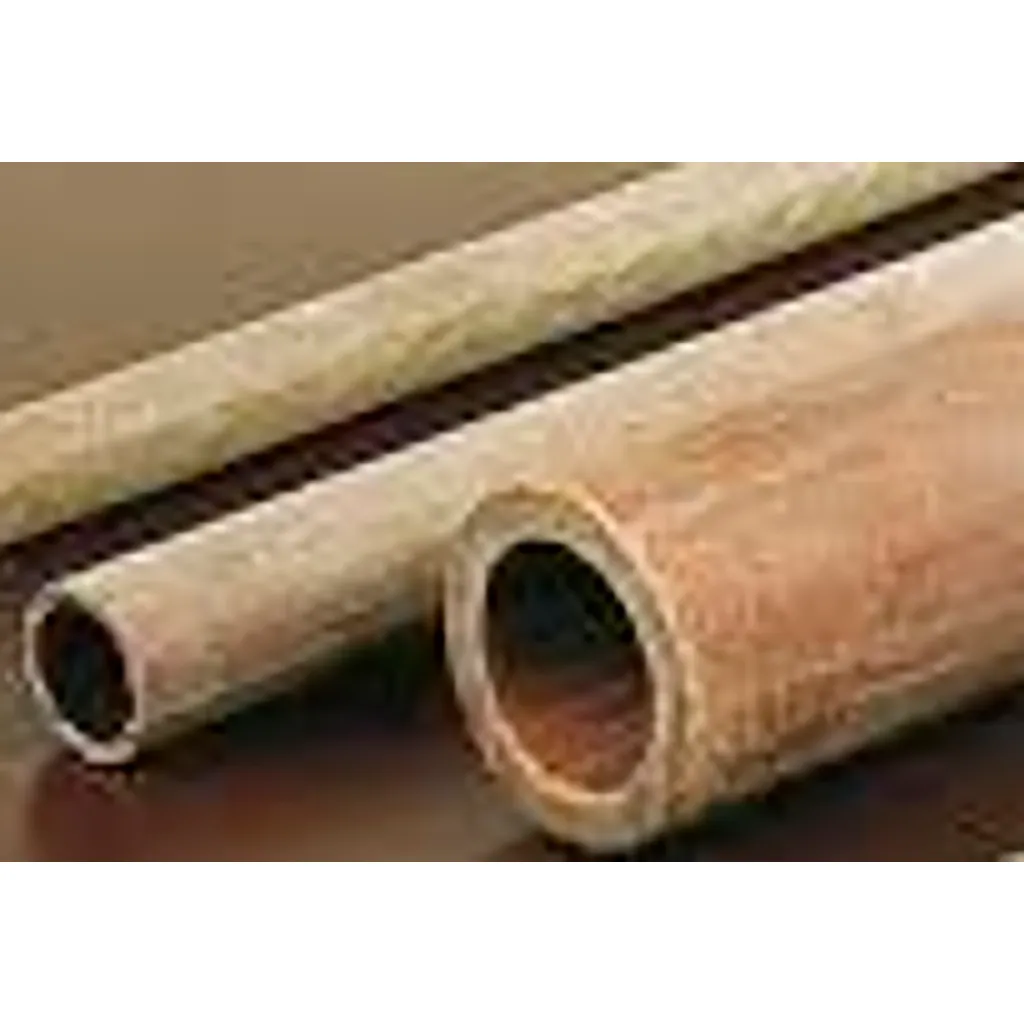 Professional Plastics Natural Linen Le Phenolic Tube 1.125"id X 1.25"od X 48"l
