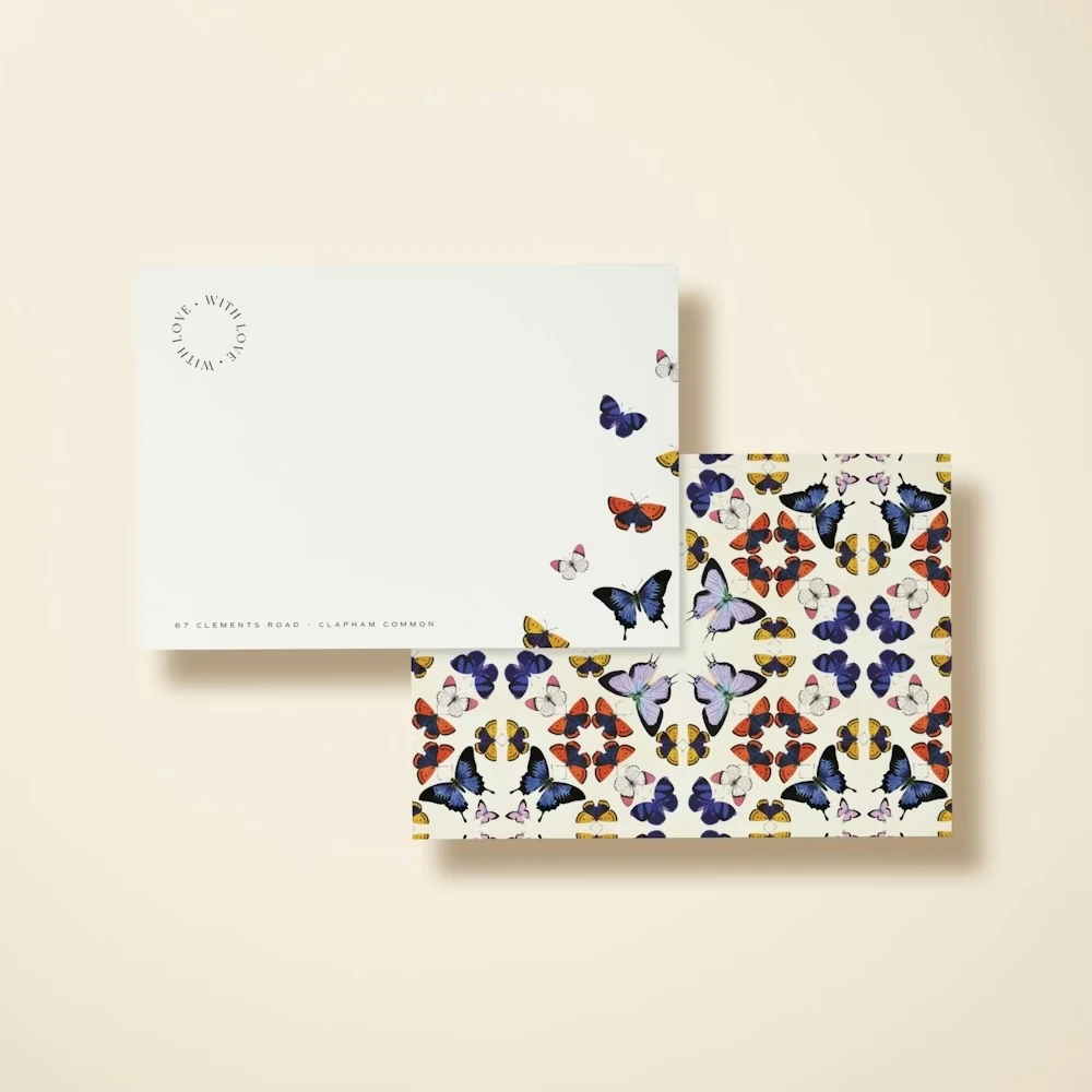 Butterflies Notecard Set