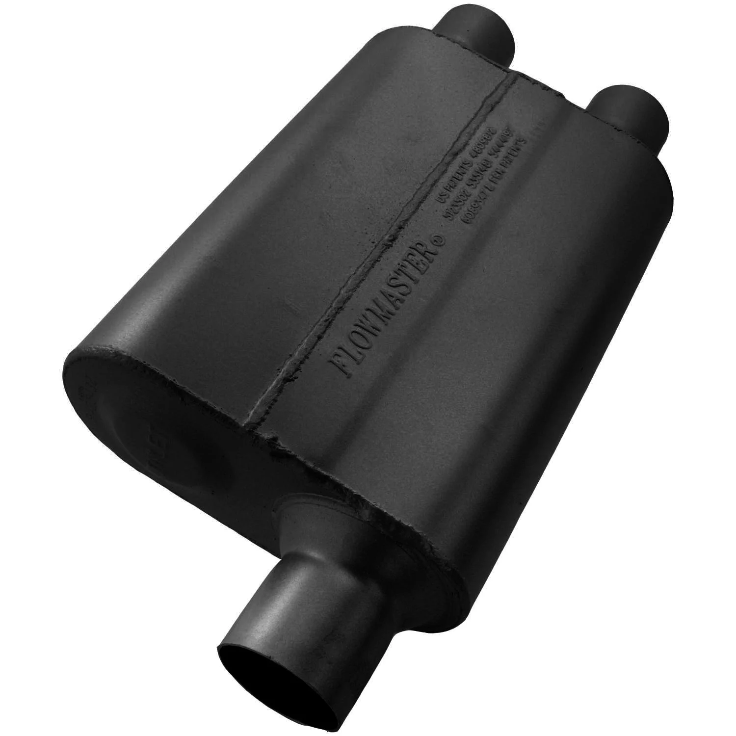 Flowmaster 40 Series Delta Flow Muffler Offset In 2.5"/dual Out 2.25"